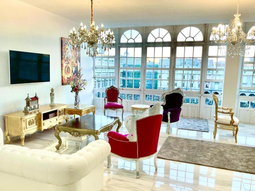 Apartamento Maria Pita Apartment A Coruna Luaran gambar